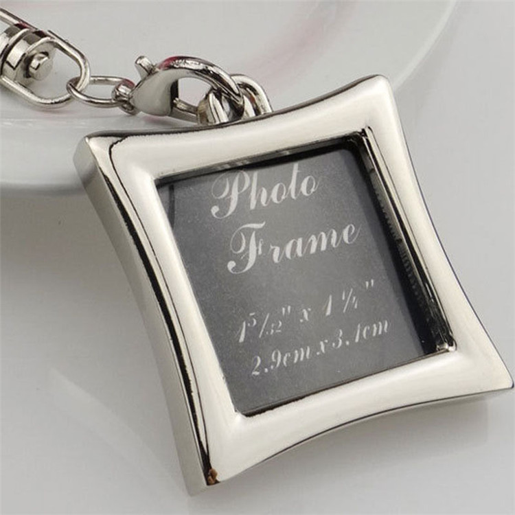 customised photo frame keychain