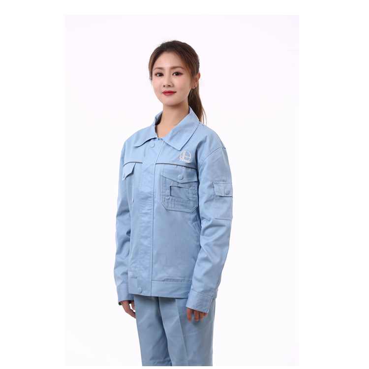 Factory Supply Attractive Price Blue Anti-static Working Suit Uniform For Sinopec Refining And Chemical Sector 