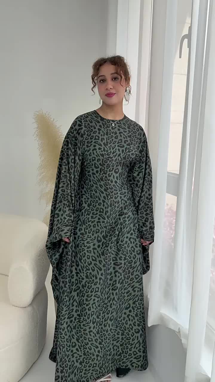 طرح پلنگی مد پروانه ابیا کفتان