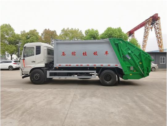 Tianjin 18 m³ 압축 쓰레기 트럭