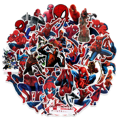 50 Anime-Themed DIY Stickers for Luggage, Mobile Phones, Tablets, Greeting Cards & Decorations1