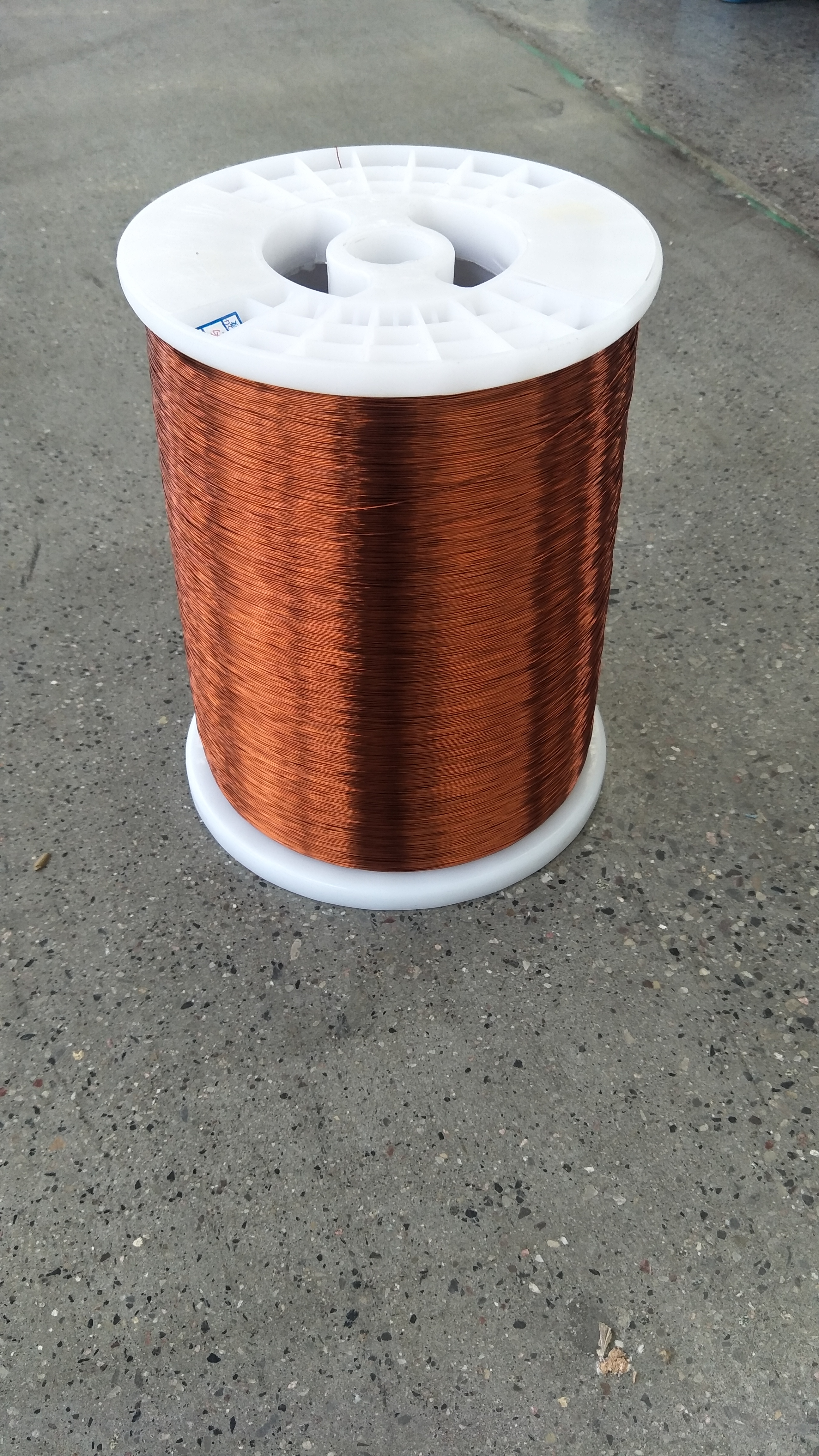 Enameled copper wire by ABB automatic weighing