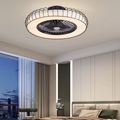 Remote Control Modern Fixture Pendant Decorative LED Ceiling Fan with Light1