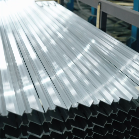 生产1800吨铝制轮廓