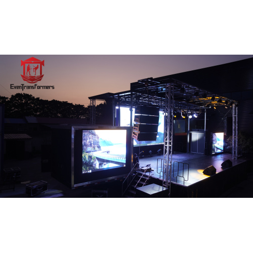 Mobile Outdoor performance stage