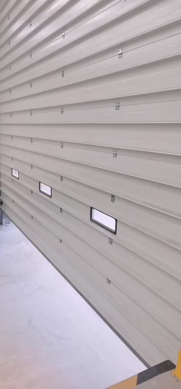 Sectional garage door 