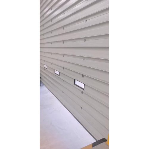 Sectional garage door 