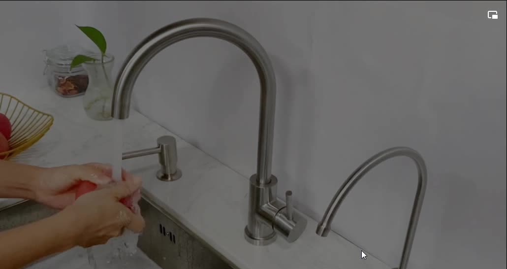 Adjustable Flexible Touchless Kitchen Faucet