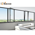 High-Quality Hurricane-Resistant Aluminum Tilt-and-Transform Windows with Thermal Break and Double Glazing1