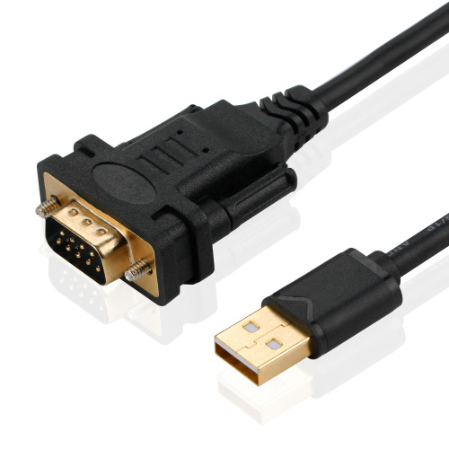 ¿Cuáles son las características del cable serie USB a DB9?