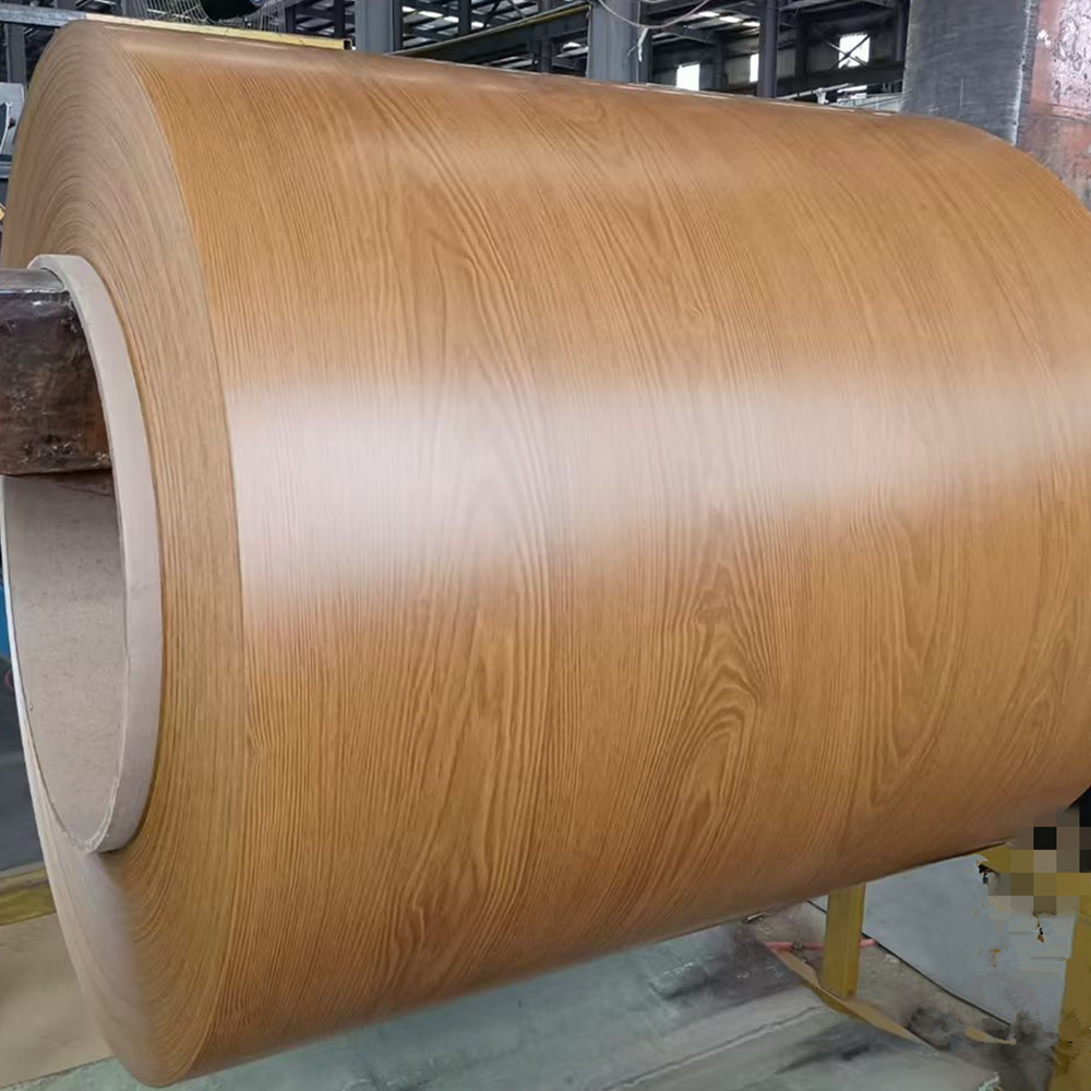 Aluminium Keluli Corak Kayu Pracat untuk Hiasan