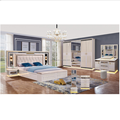 Elegant Mirrored LED Lighted King Size Bedroom Sets & Scandinavian Furniture1