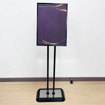 Clip Advertising Poster Display Stand Rack Photo 