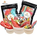 Custom Freeze-Dried Stuffed Fruit Roll-Ups with Original Freeze-Dried Chews1