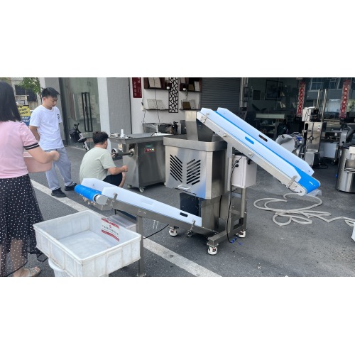 Conveyorized Shredded Meat Machine