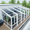 Aluminium Glass Sunroom for Solarium - Free Standing Sunroom1