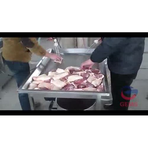 máquina de injeção de carne