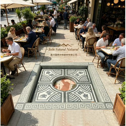 تطلق شركة Jiaxing Guoxiu Building Materials أرضيات حجرية خارجية متميزة للمناظر الطبيعية السكنية