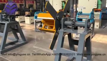 Rack upright forming machine 2