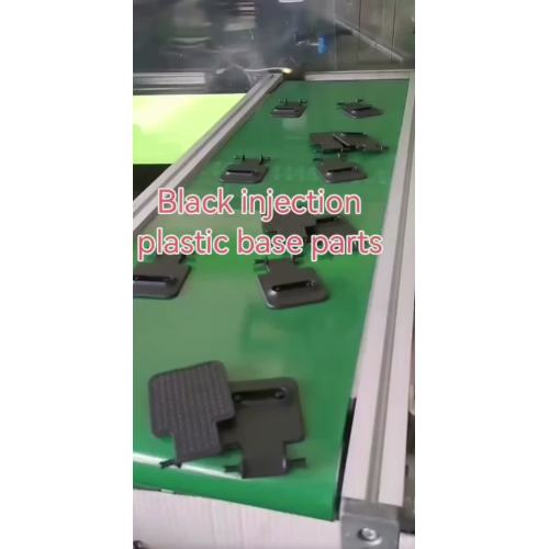 Black Injection Plastic Base Parts