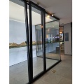 Saluran serbuk aluminium Chenxi Automatik Double Tempered Glass Sliding Glass Door Pintu Pintu1