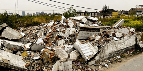 Applications étendues des granulats issus de déchets de béton concassés