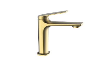 Brushed Gold Basin Faucet - DL-01119LSJ
