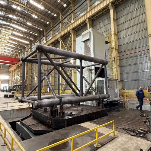 With the TK6926×236 CNC boring and milling machine, Xiangyu Baoyuan has overcome the processing difficulties of super-large engineering machinery parts.
