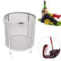 Stainless Steel 300 400 Micron Wire Mesh Basket Hop Filter Spider Strainer1
