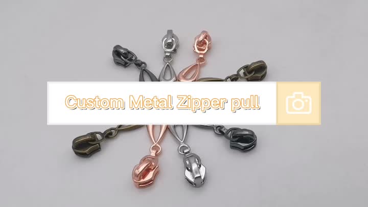 Vlastní kovový zip Pull