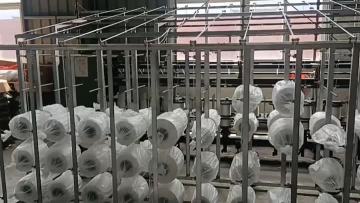 Agricultural irrigation flat drain hose