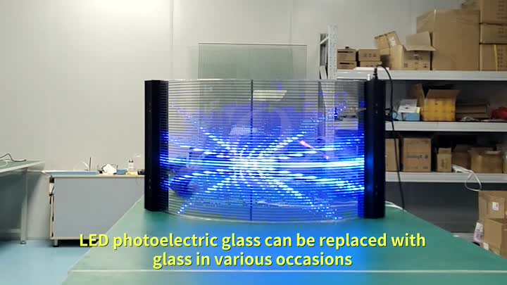 Photoelektrische Glas -Anwendungsszenenanzeige