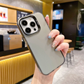 Fashion Colorful Matte Phone Case for iPhone - Hard PC Shockproof Cover1