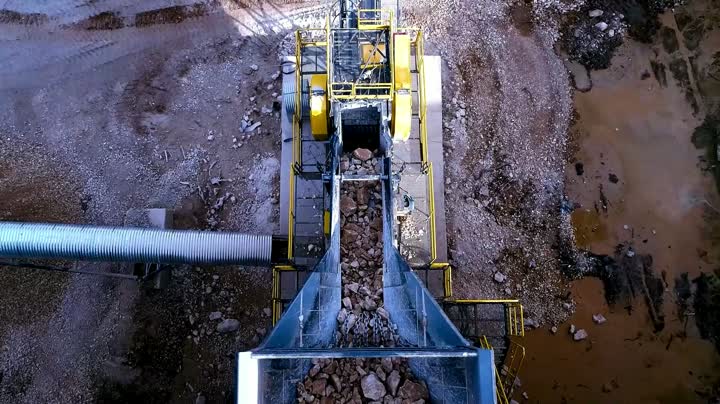 रेत और बजरी समग्र उत्पादन लाइन