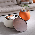 Modern Silicon Rubber Round Storage Center Table Room ห้องนั่งเล่นครัวเรือน Simple Coffee Side Table1