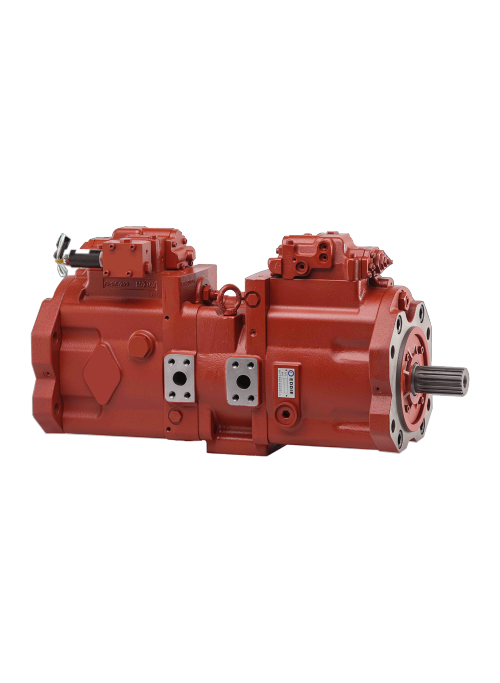 How does the excavator hydraulic pump main pump work?