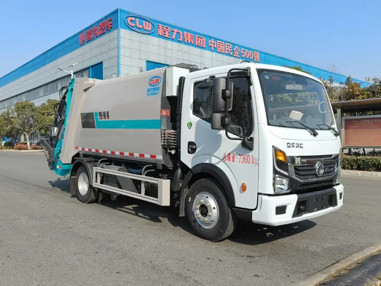 Kecekapan Mampatan Tinggi Dongfeng 4X2 7cbm Kenderaan Tolak1