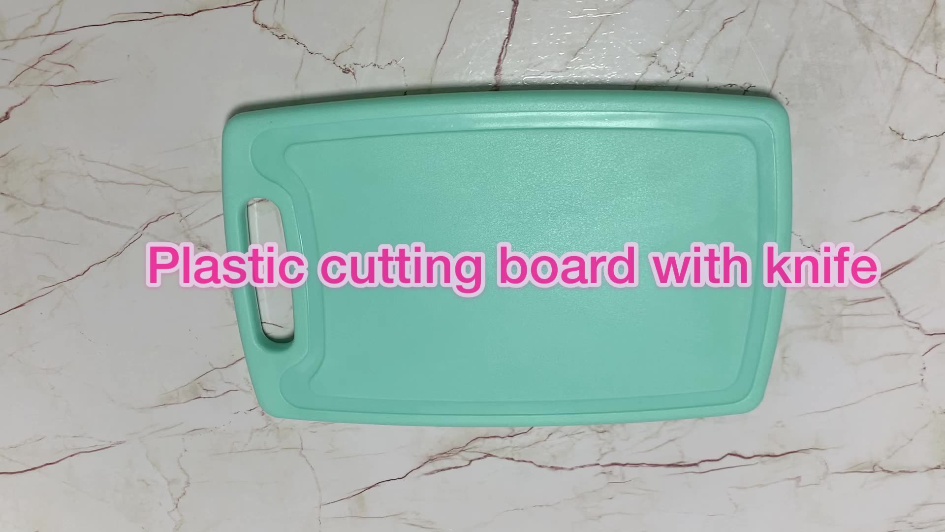 Vegetable Non Slip Wheat Straw Plastic Chopping Board Large Plastic Cutting Board HOZ Kitchenware Household Products1