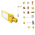 LEDUN-Chemical Industry ATEX Ex LED Explosion-Proof 60W/80W/120W LED Solar Street Light for Outdoor1