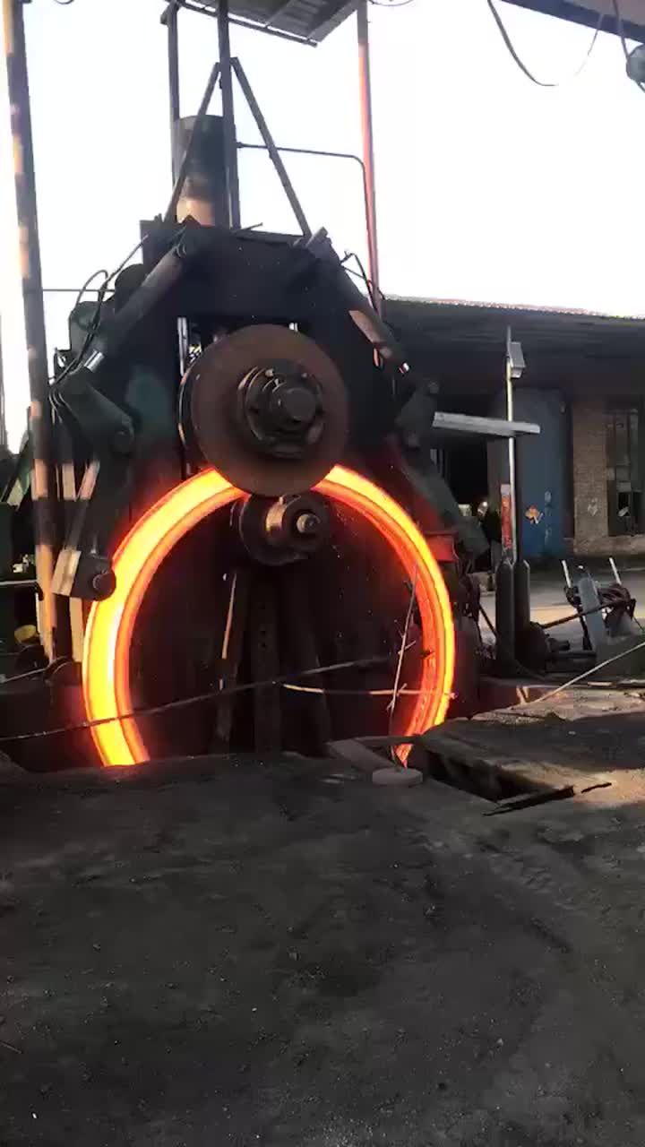 High-Quality X15CrNi25-21 Alloy Steel Forged Ring Precision Machining Services