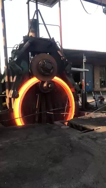 High-Quality X15CrNi25-21 Alloy Steel Forged Ring Precision Machining Services