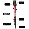 High-Quality Three-Section Alum 6061/7075/Carbon Fiber Hiking Poles1