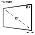 Entrega rápida directa de fábrica 43 pulgadas IR Multi Touch Frame Suplater Kit1