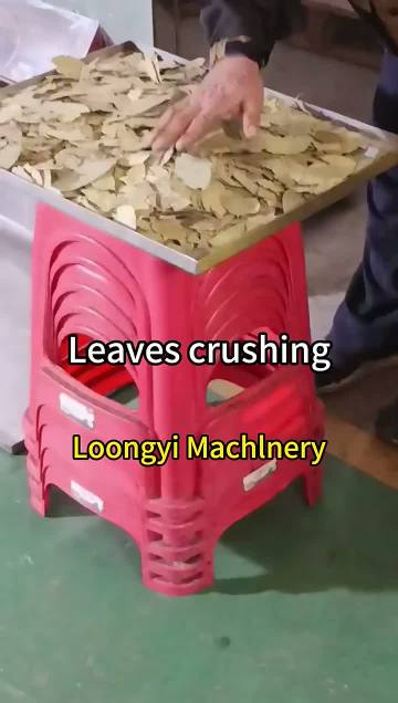 Leaf Coarse Crusher