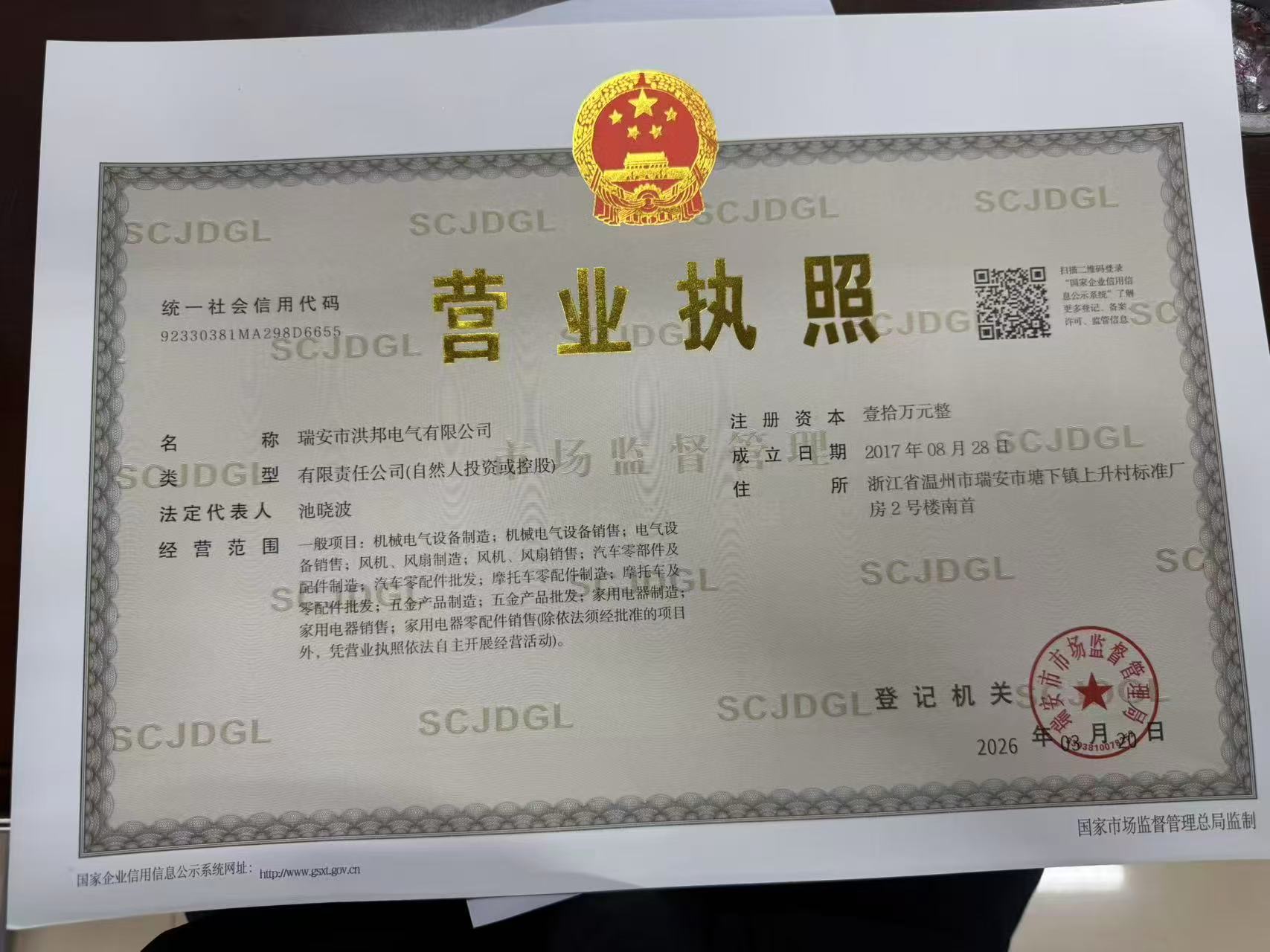 business license