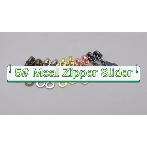 5# Meal Zipper Slider