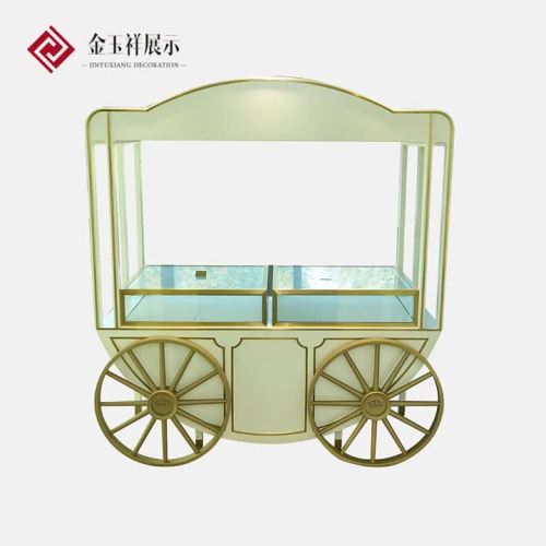 Gold Jewelry Display Cabinet
