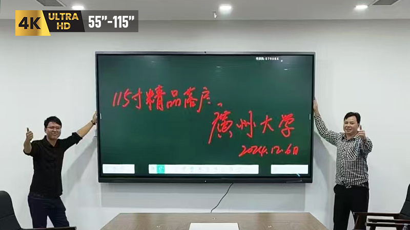 Très grand écran LCD