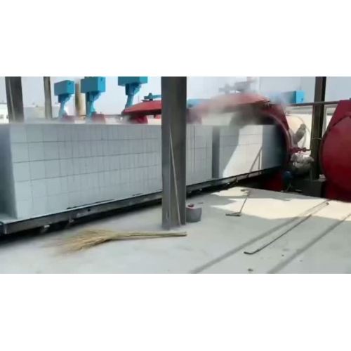 Полностью автоматическая аэрированная бетонная производственная линия аэрированная плата