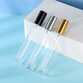 5ml 10ml Square Type Clear Glass Perfume Spray Bottle Atomizer Pump Fine Mist Sprayer Perfume Bottle1